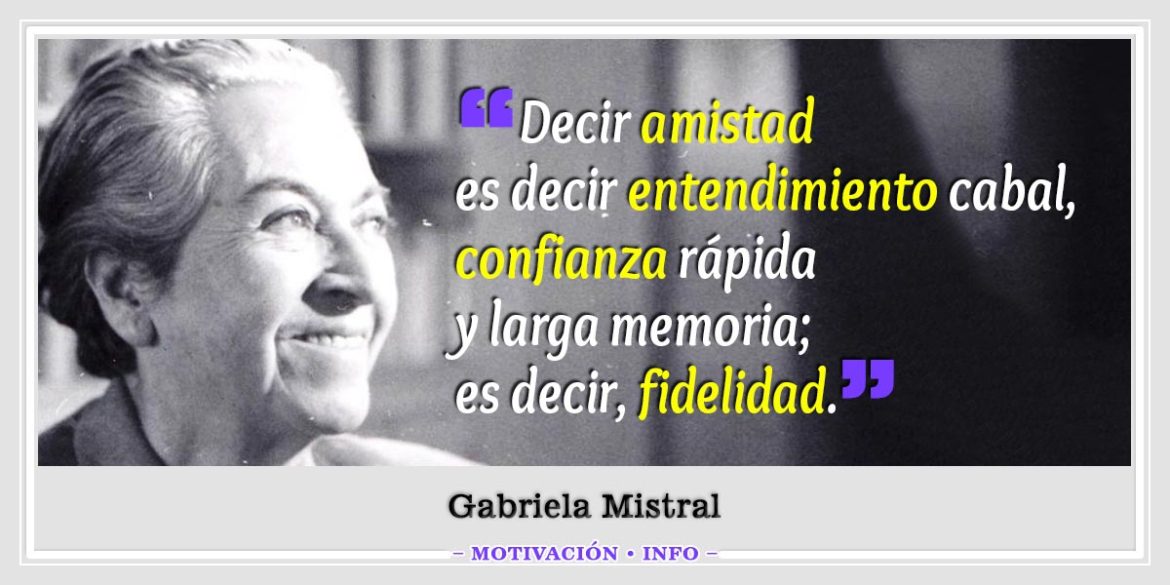 Gabriela Mistral